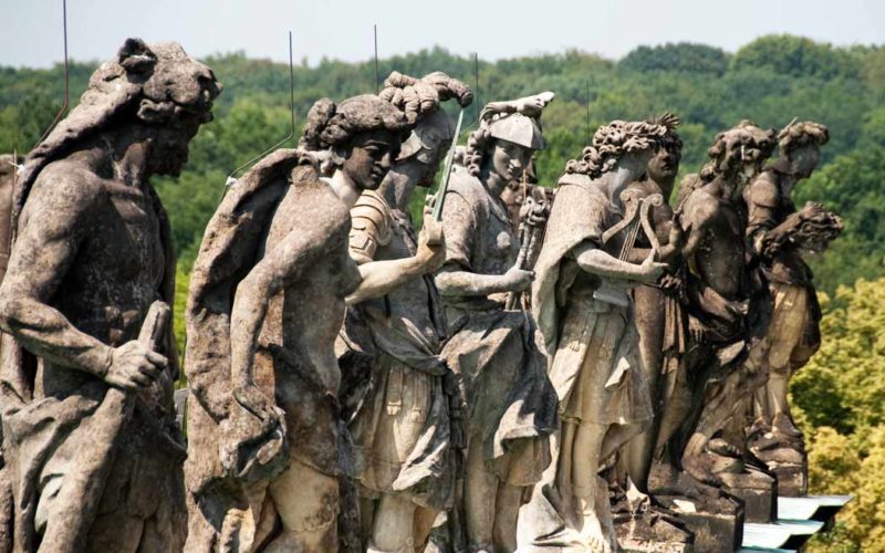 Figurengruppe - - Neues Palais Potsdam Sanssouci