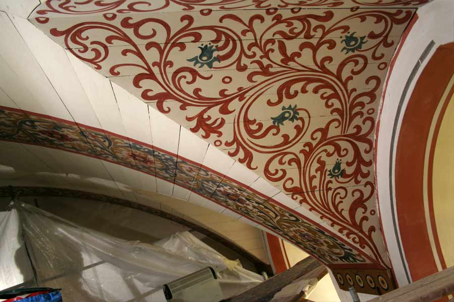 Rekonstruktion Gewölbeausmalung - Stadtkirche Teltow