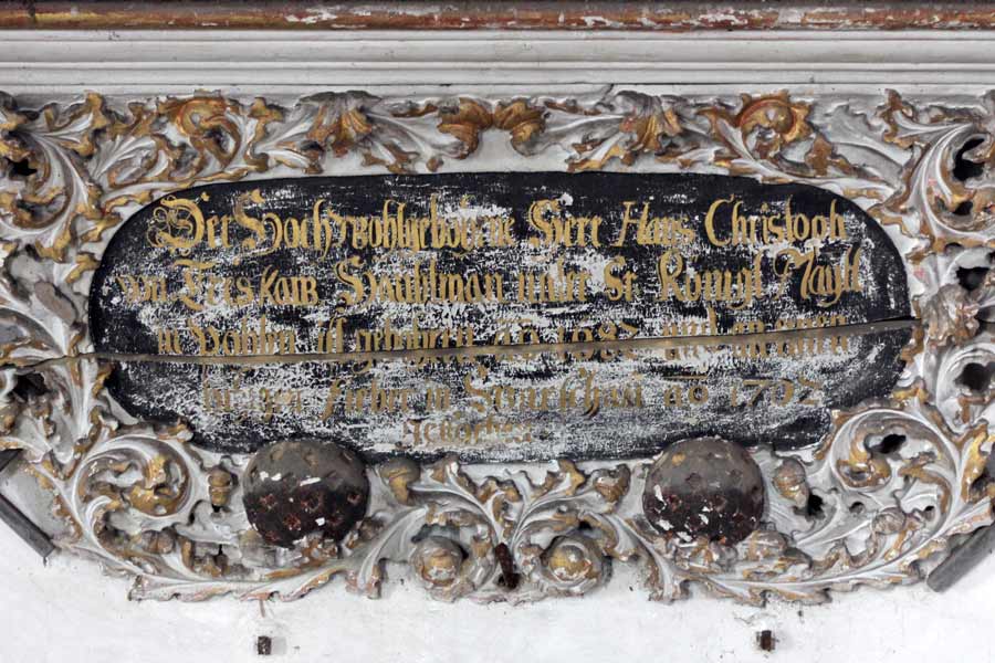 Restaurierung barocken Chorausstattung - Dorfkirche Schlagenthin