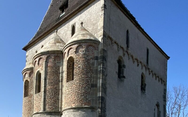 Doppelkapelle Landsberg, Ansicht von Nordosten