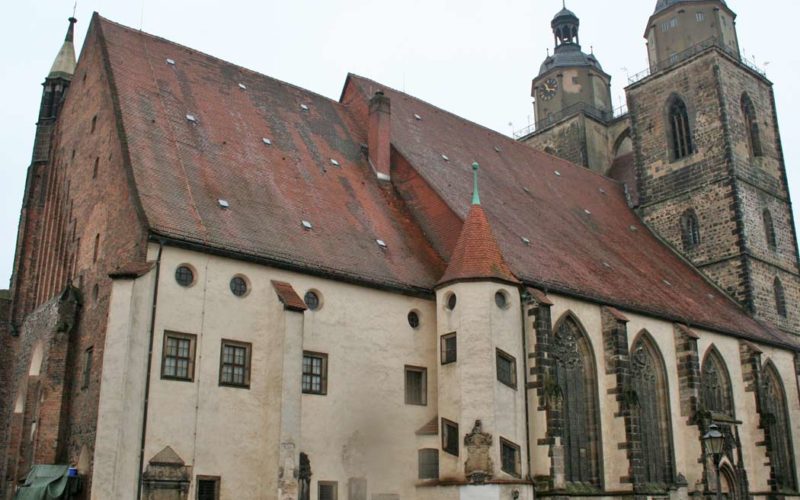 Restaurierung von 8 Sandsteinepitaphen an der Ostfassade - Stadtkirche Wittenberg