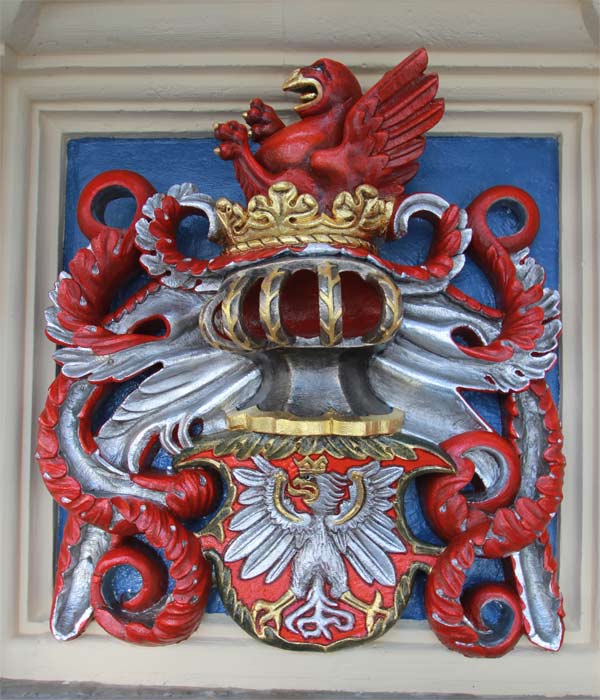 Rekonstruktion historischer Wappenfassungen - Schloss Hartenfels - Wappen Herzogtum Masovien