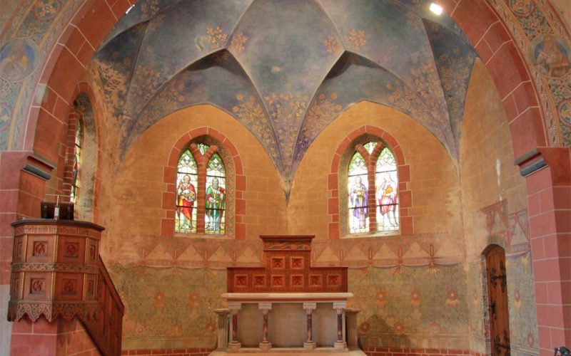 Restaurierung Chorausmalung - Kirche Altenplathow