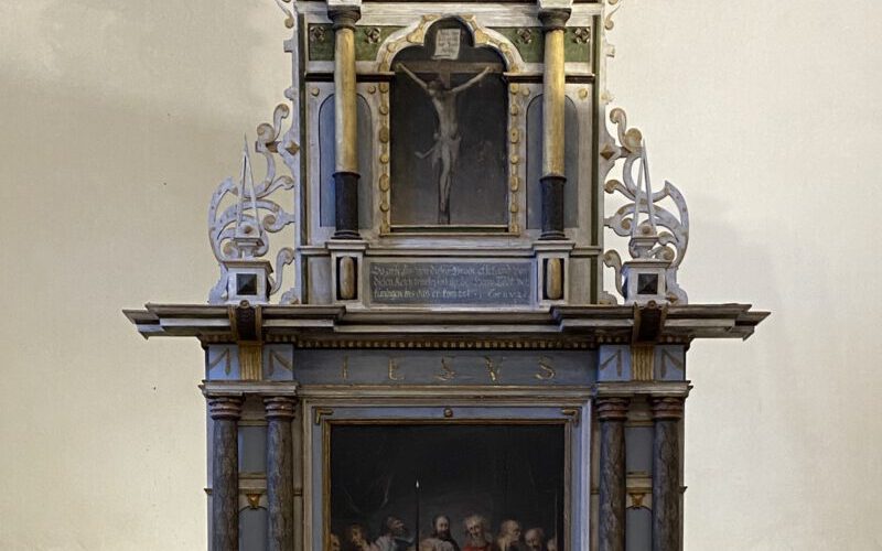 Altar im restaurierten Endzustand